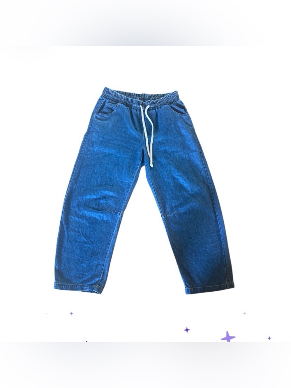 LNA LENNON PANT SOFT DENIM PANT size M pristine condition - Picture 3 of 8
